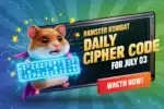 Hamster Kombat Daily Cipher Code For July 03 | Get a Free 1M Coin